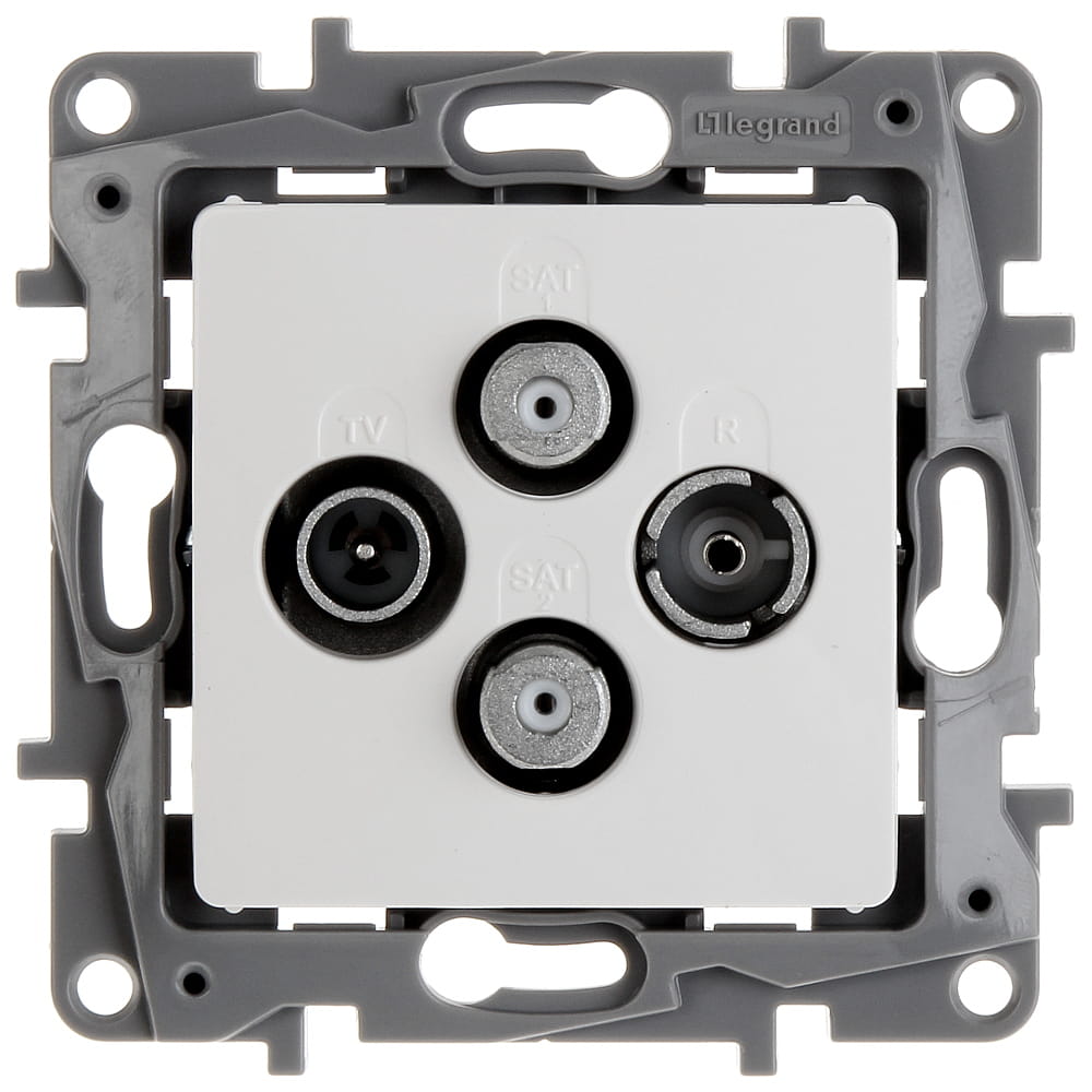 GNIAZDO KOŃCOWE LE-764566 R-TV + 2xSAT Niloe LEGRAND-1346944