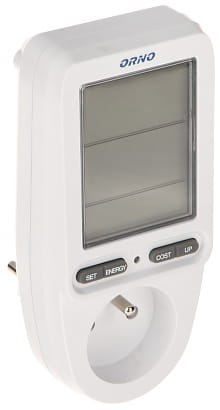 WATOMIERZ, KALKULATOR ENERGII Z WYŚWIETLACZEM LCD OR-WAT-435 ORNO-1335156