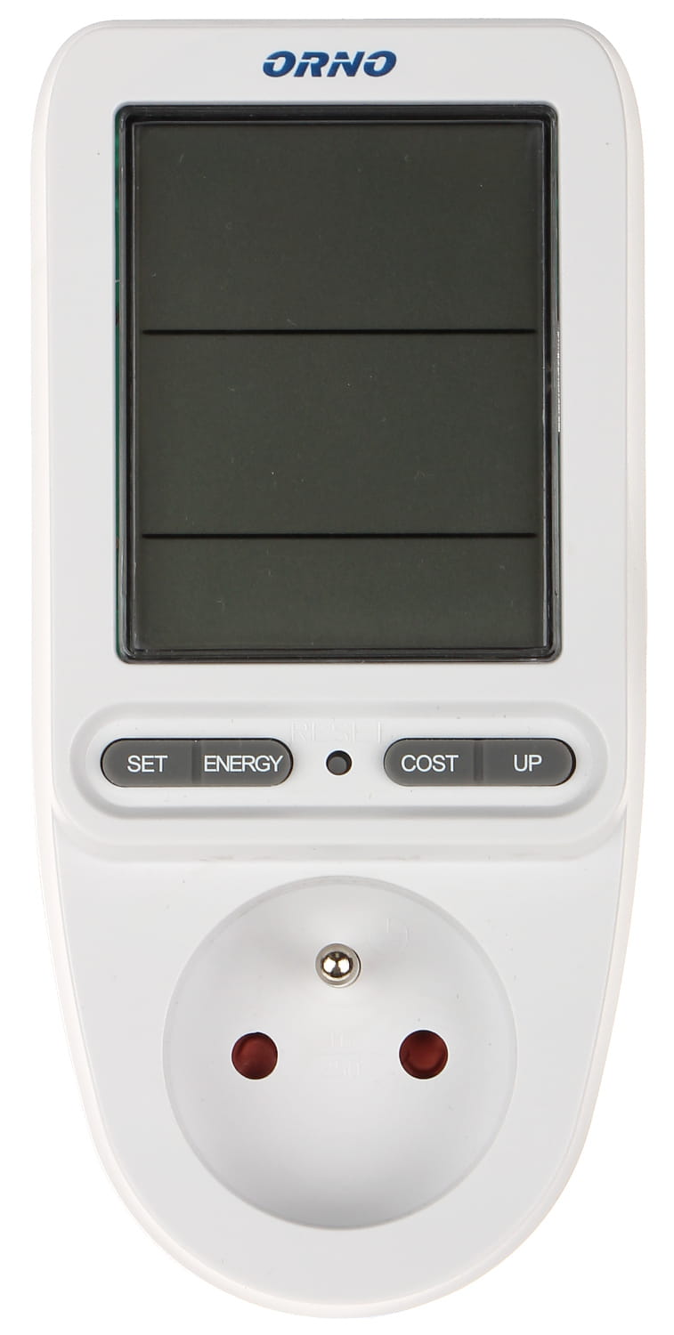 WATOMIERZ, KALKULATOR ENERGII Z WYŚWIETLACZEM LCD OR-WAT-435 ORNO-1335154