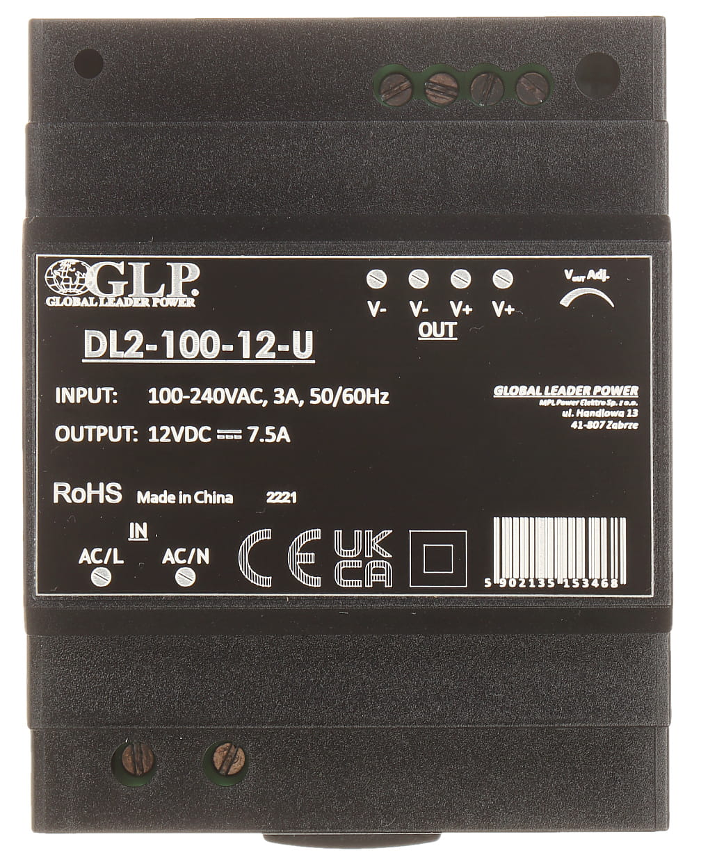 ZASILACZ IMPULSOWY DL2-100-12-U-1446822