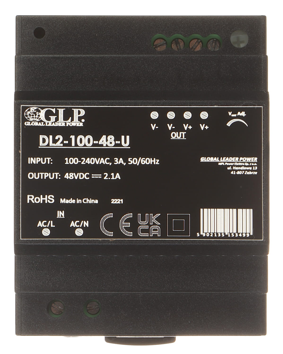 ZASILACZ IMPULSOWY DL2-100-48-U-1360477
