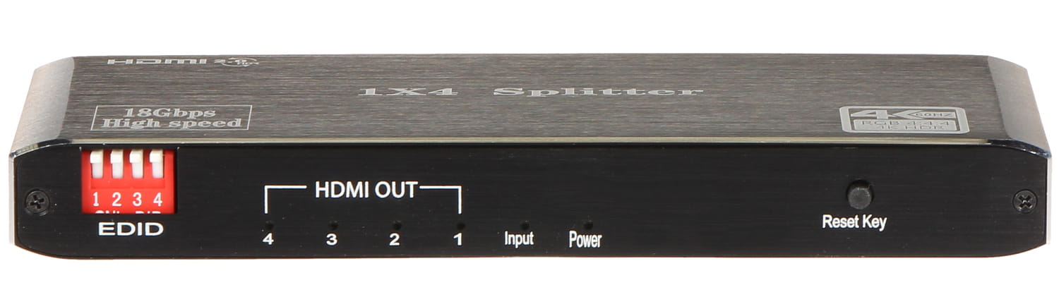 ROZGAŁĘŹNIK HDMI-SP-1/4-2.0-1335106