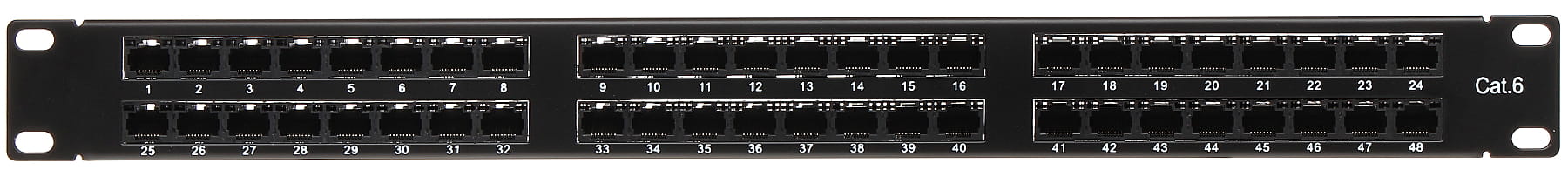 PATCH PANEL RJ-45 PP-48/RJ/6C-1348505