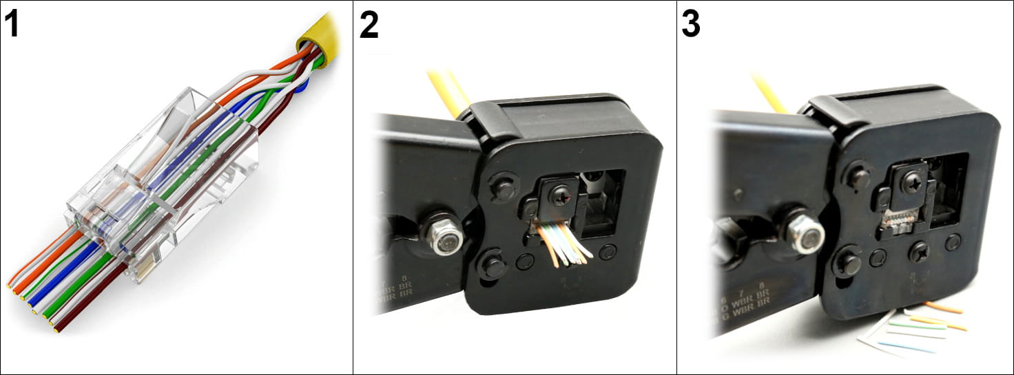 WTYK MODULARNY RJ45T*P100 TYP EZ-1341486