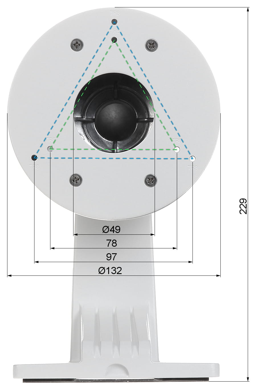 UCHWYT KAMERY DS-1273ZJ-130-TRL Hikvision-1346113