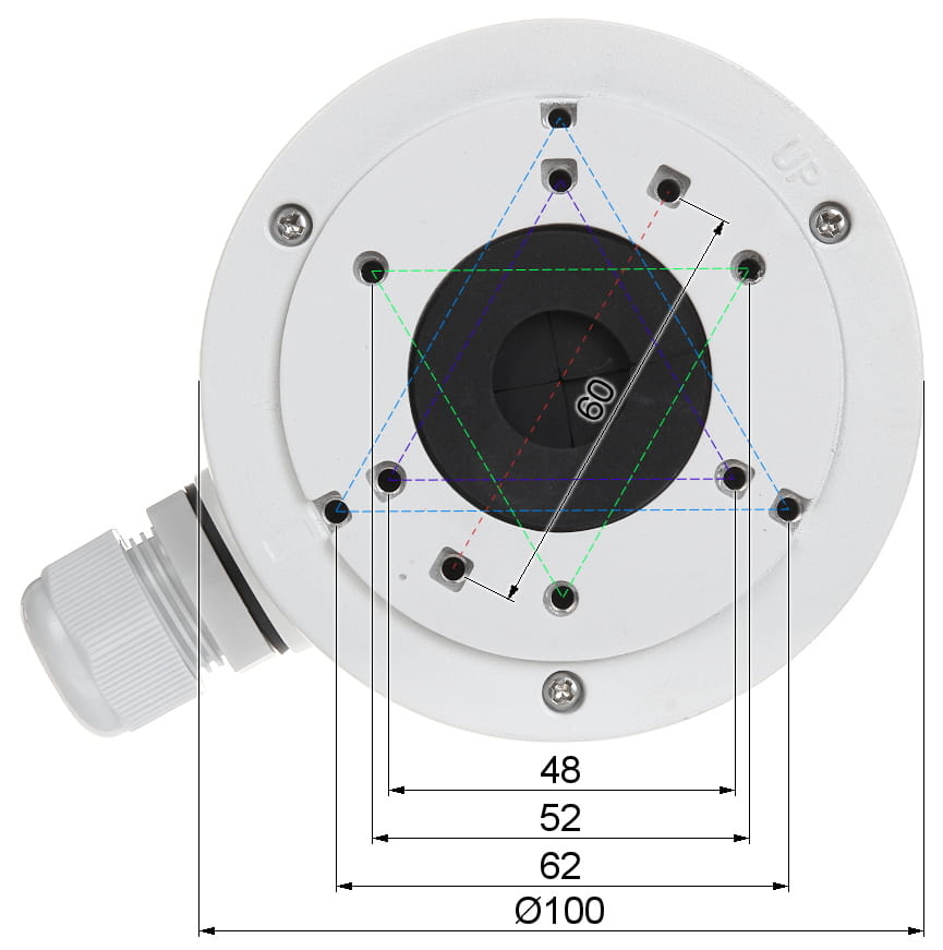 UCHWYT KAMERY DS-1280ZJ-XS Hikvision-1346184