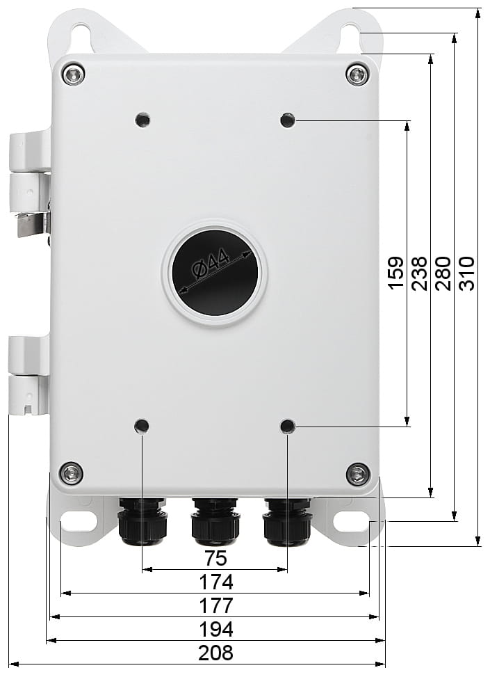 UCHWYT KAMERY DS-1602ZJ-BOX-POLE Hikvision-1345994
