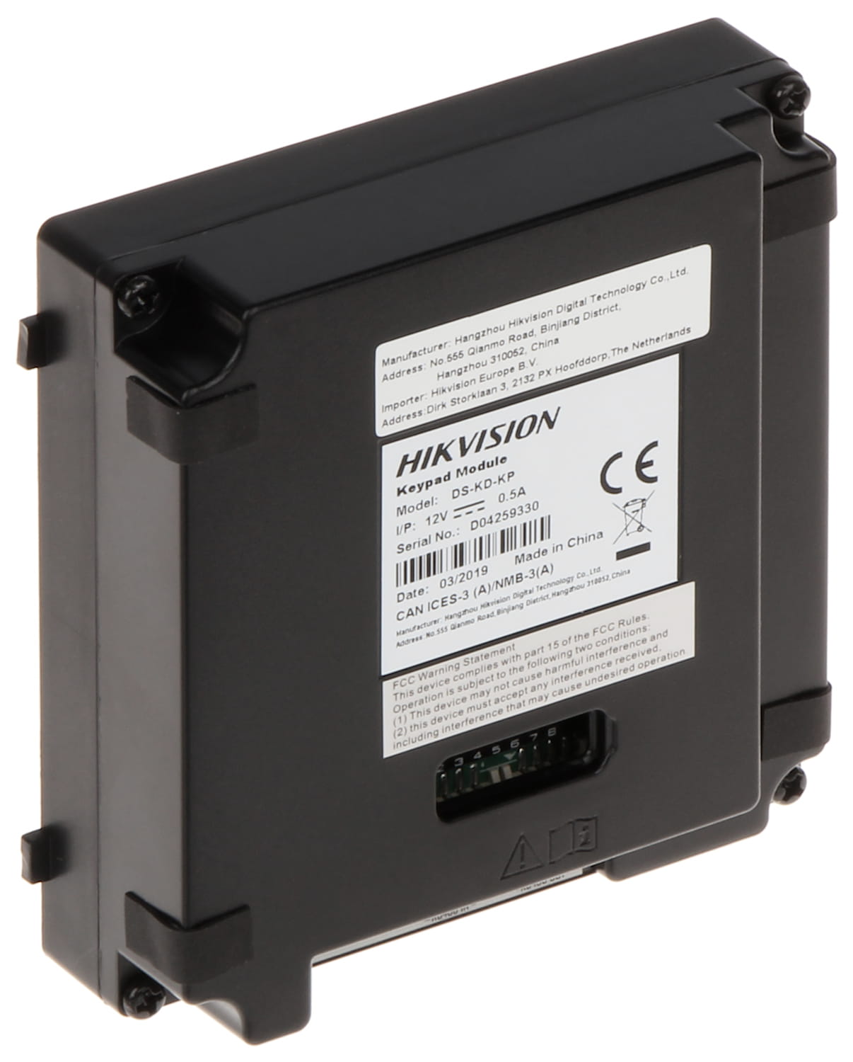 MODUŁ KLAWIATURY DS-KD-KP Hikvision-1339040