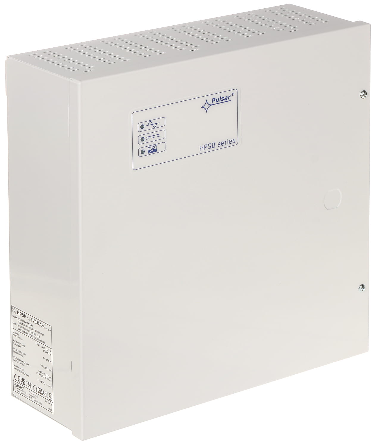 ZASILACZ BUFOROWY IMPULSOWY HPSB-12V10A-C PULSAR-1445667