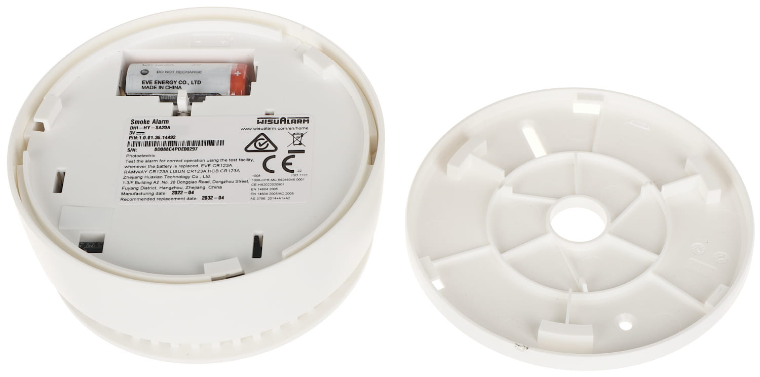 CZUJKA DYMU HY-SA20A WISUALARM / DAHUA-1361417