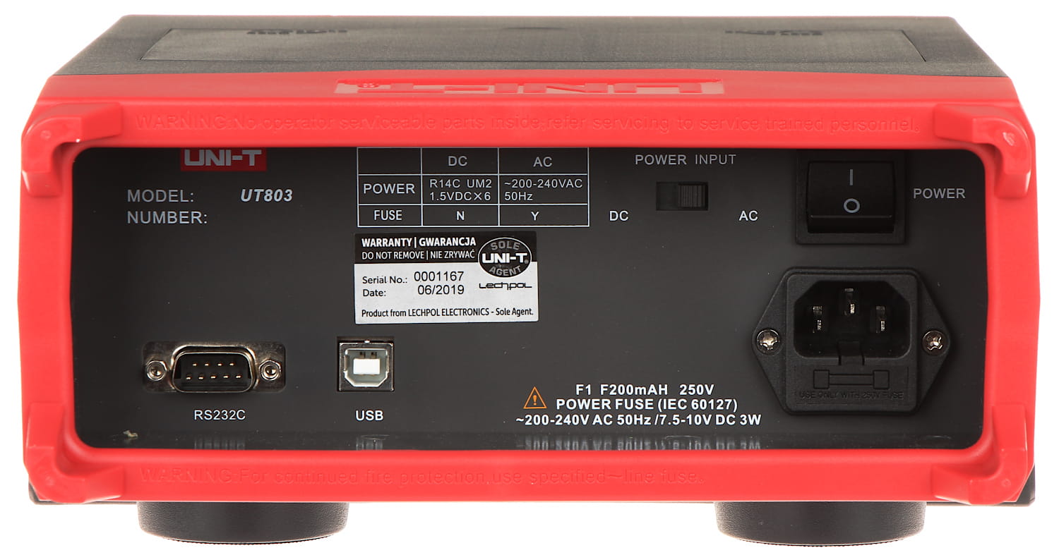 MIERNIK LABORATORYJNY UT-803 UNI-T-1333124