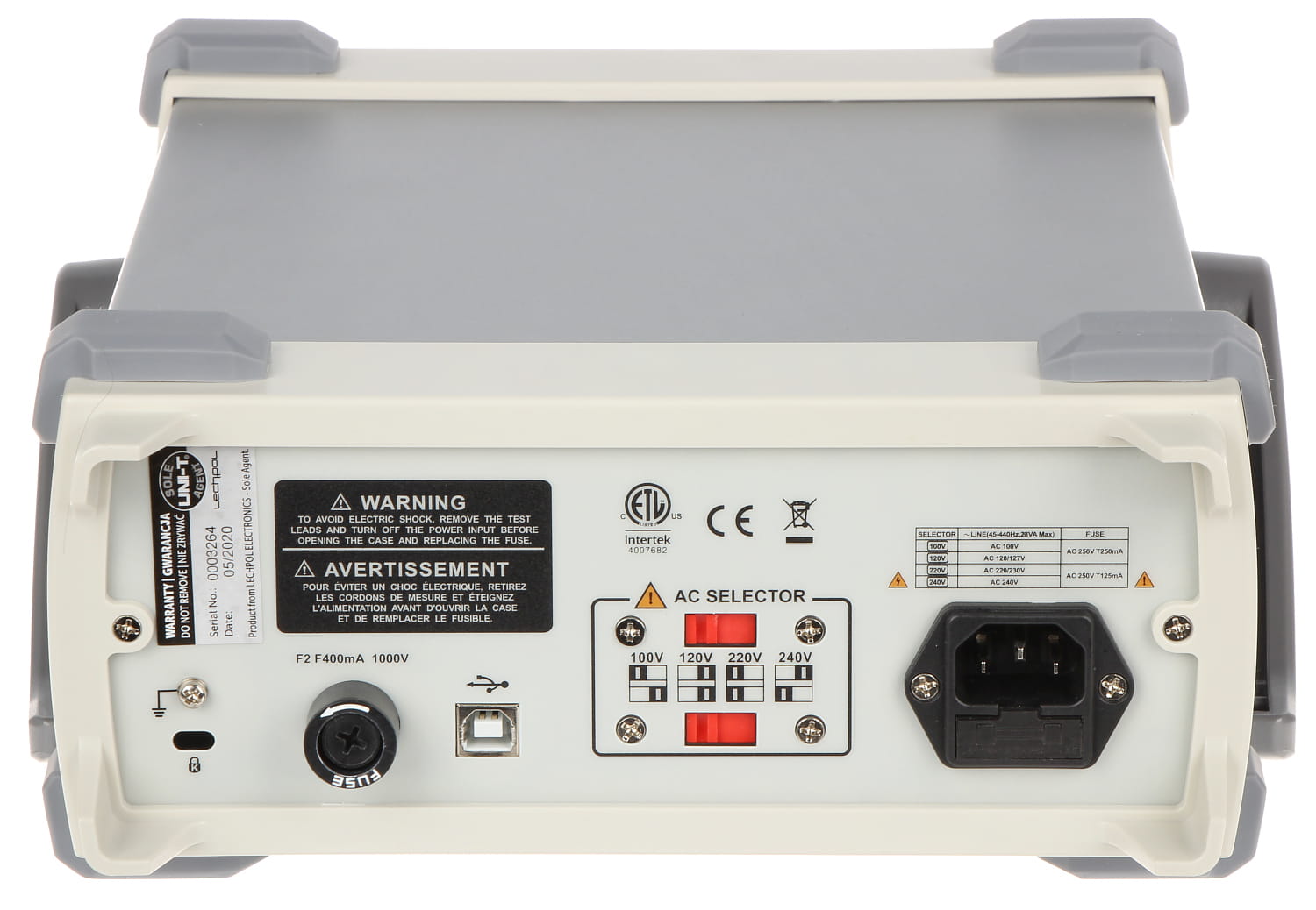 MIERNIK LABORATORYJNY UT-8802E UNI-T-1333007