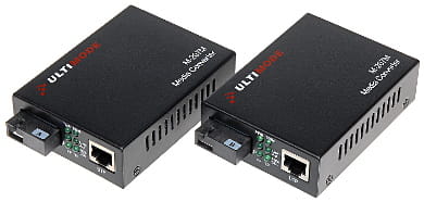 MEDIA KONWERTER JEDNOMODOWY KOMPLET TXRX M-207M ULTIMODE-1348466