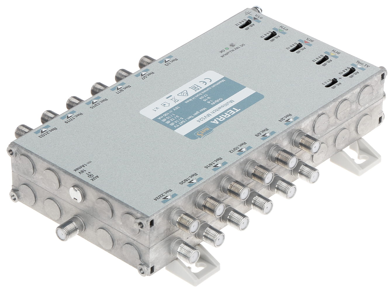 MULTISWITCH MV-524 5 WEJŚĆ/24 WYJŚCIA TERRA-1341912