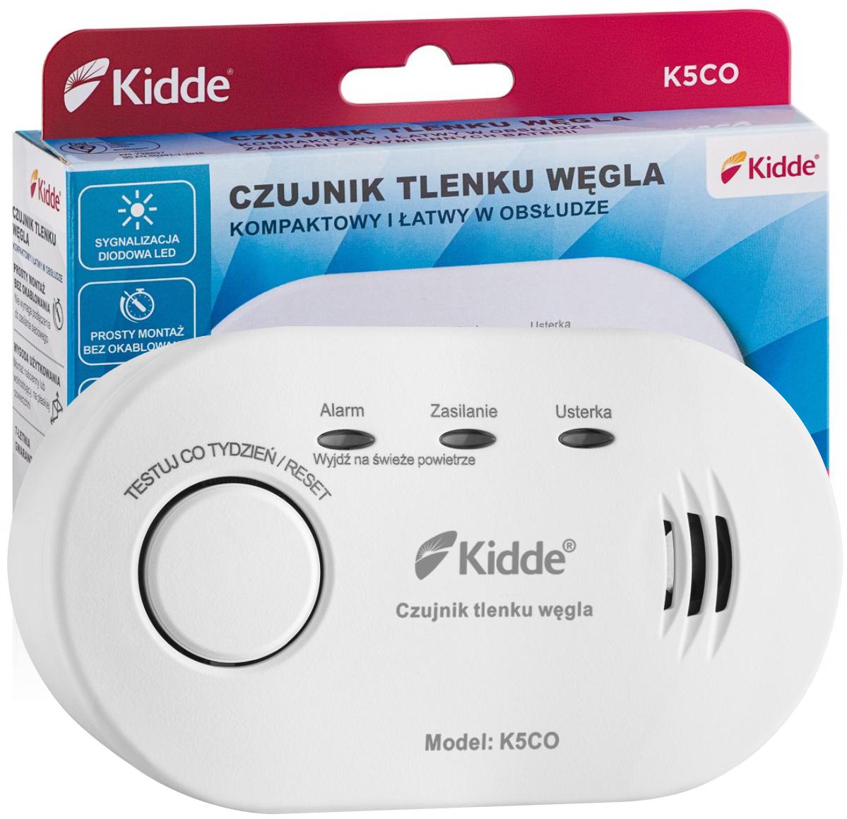 Czujnik czadu Kidde K5CO-1500922