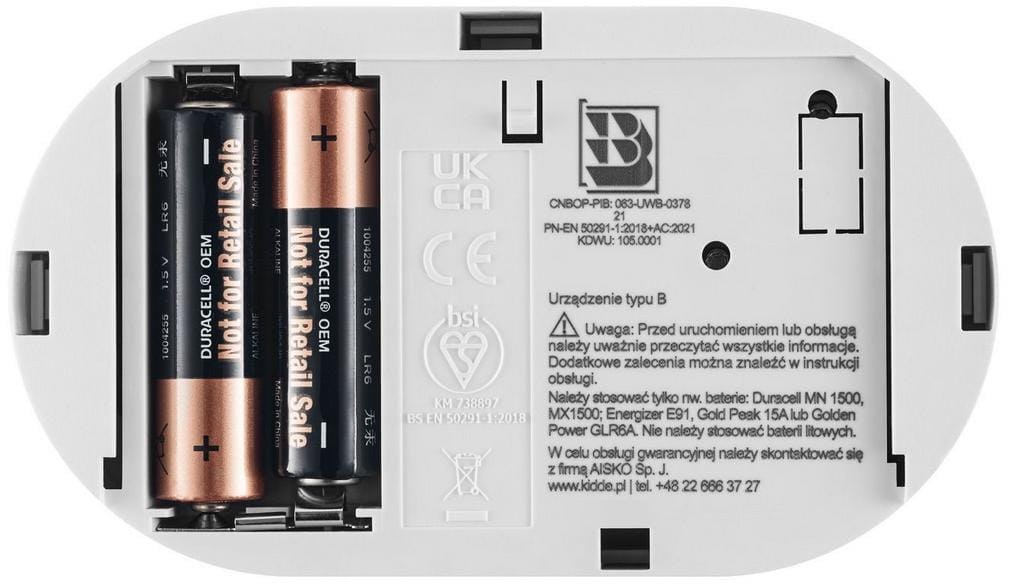 Czujnik czadu Kidde K5CO-1500924
