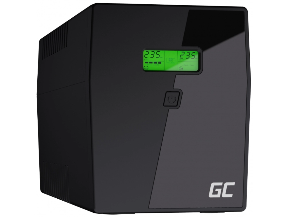UPS ZASILACZ AWARYJNY Green Cell MICROSINE 1000VA 700W Z WYŚWIETLACZEM LCD UPS08-1502658