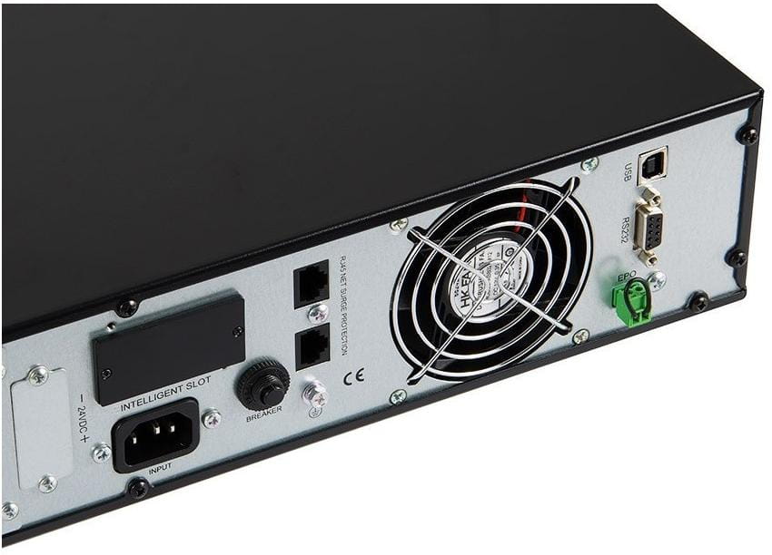 UPS ZASILACZ AWARYJNY Green Cell 3000VA 2700W DO SZAFY RACK RTII Z WYŚWIETLACZEM LCD UPS15-1502643