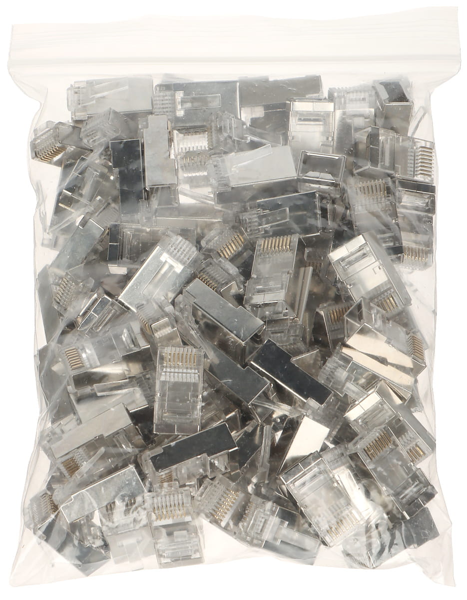 WTYK MODULARNY EKRANOWANY RJ45T-EKRAN*P100 TYP EZ-1518110