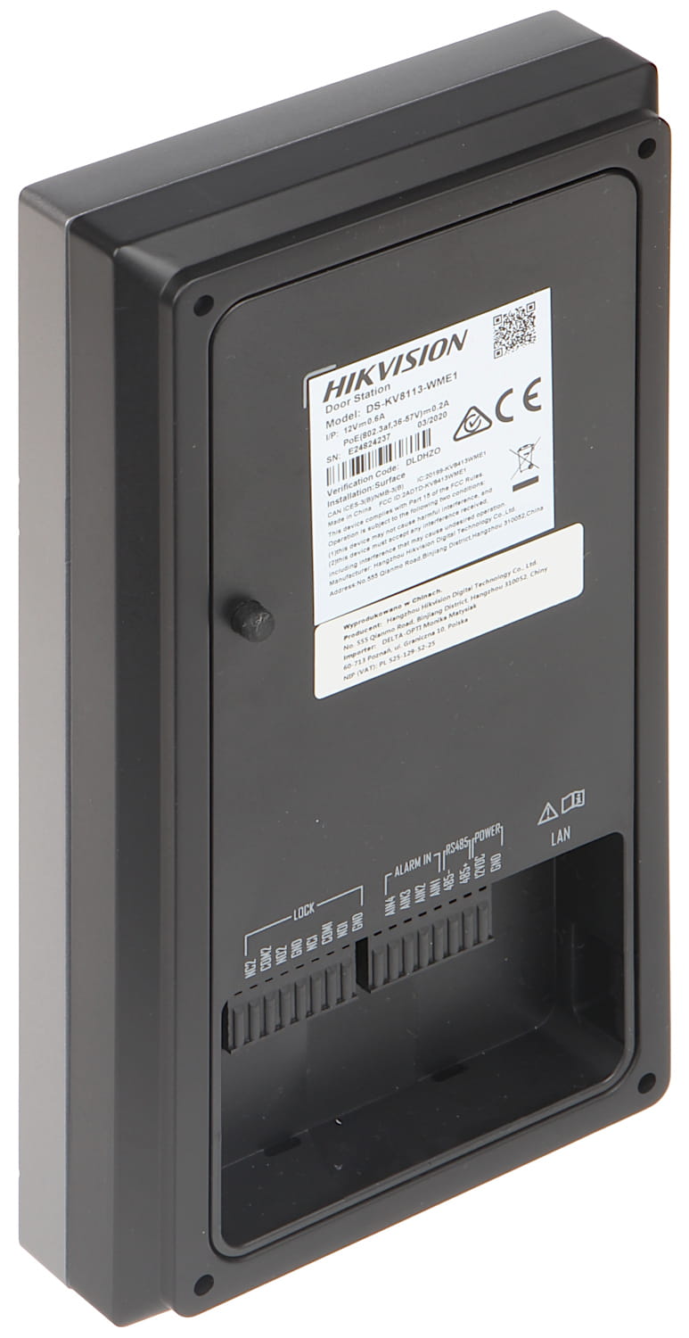ZESTAW WIDEODOMOFONOWY DS-KIS604-S(C) Hikvision-1545951