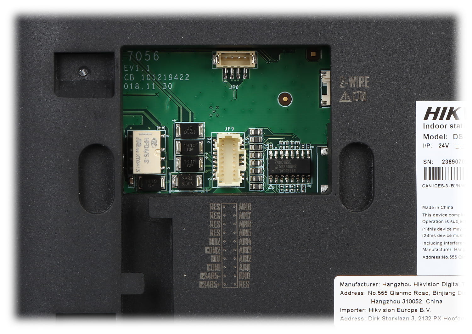 ZESTAW WIDEODOMOFONOWY DS-KIS702Y Hikvision-1547831