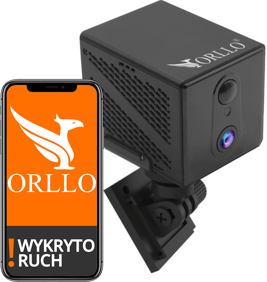 Kamera IP Orllo Mini Kamera Bezprzewodowa GSM 4G LTE ORLLO W8 PRO SIM-1521008
