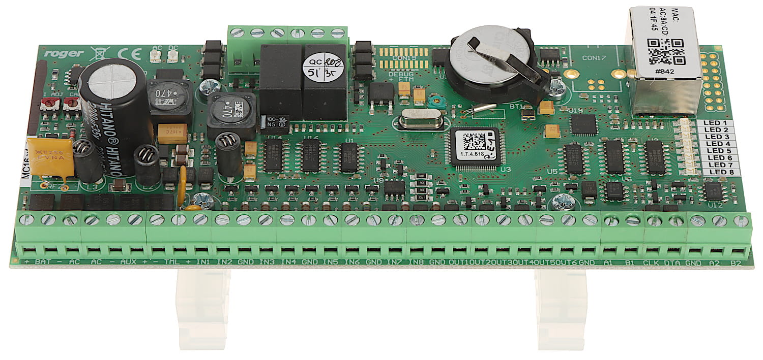 MODUŁ KONTROLERA DOSTĘPU MC16-PAC-EX-1 ROGER-1518587