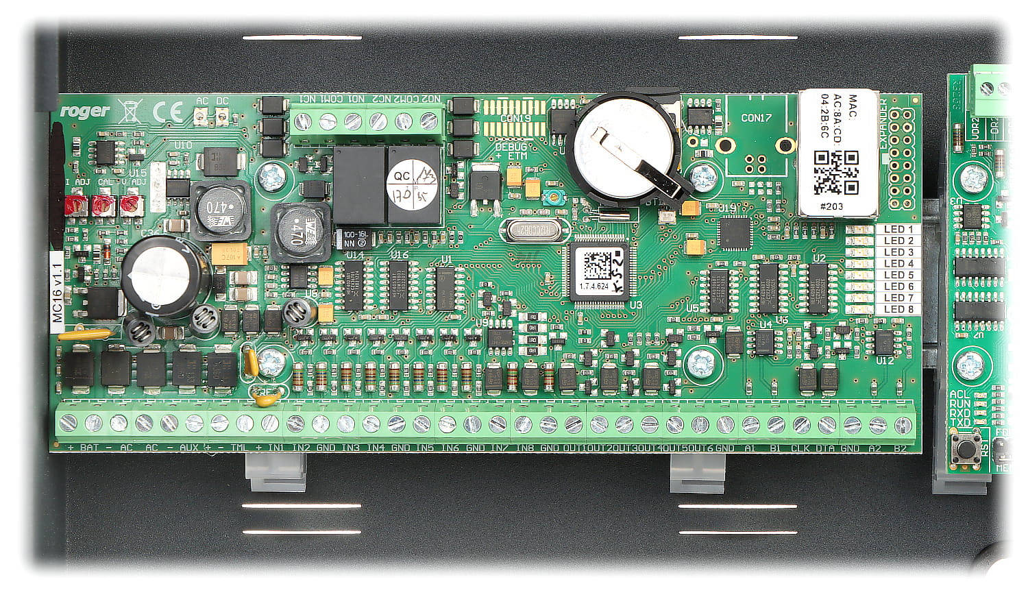 KONTROLER DOSTĘPU MC16-PAC-ST-2-KIT ROGER-1562512