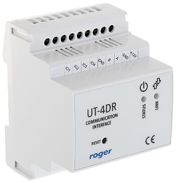 INTERFEJS KOMUNIKACYJNY UT-4DR LAN-RS485 ROGER-1346896