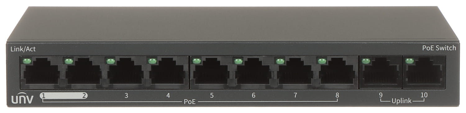 SWITCH POE NSW2020-10T-POE-IN 8-PORTOWY UNIVIEW-1469813