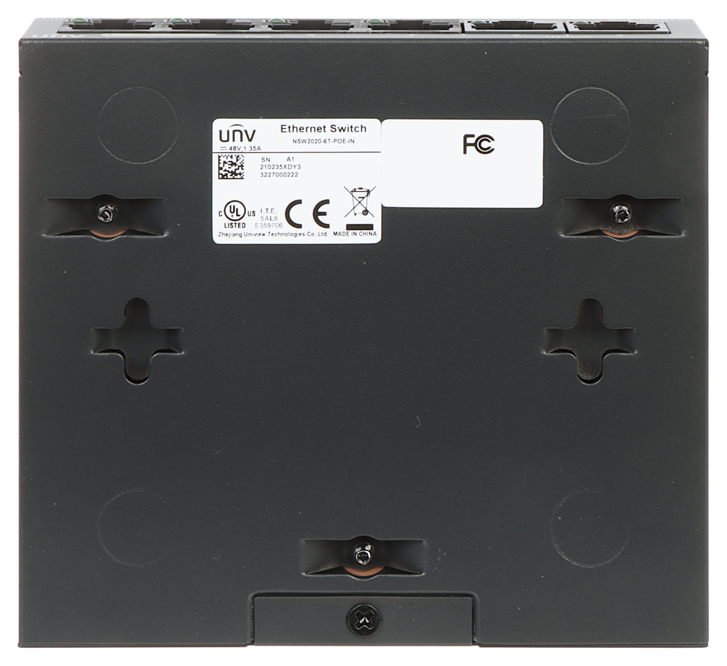 SWITCH POE NSW2020-6T-POE-IN 4-PORTOWY UNIVIEW-1518919