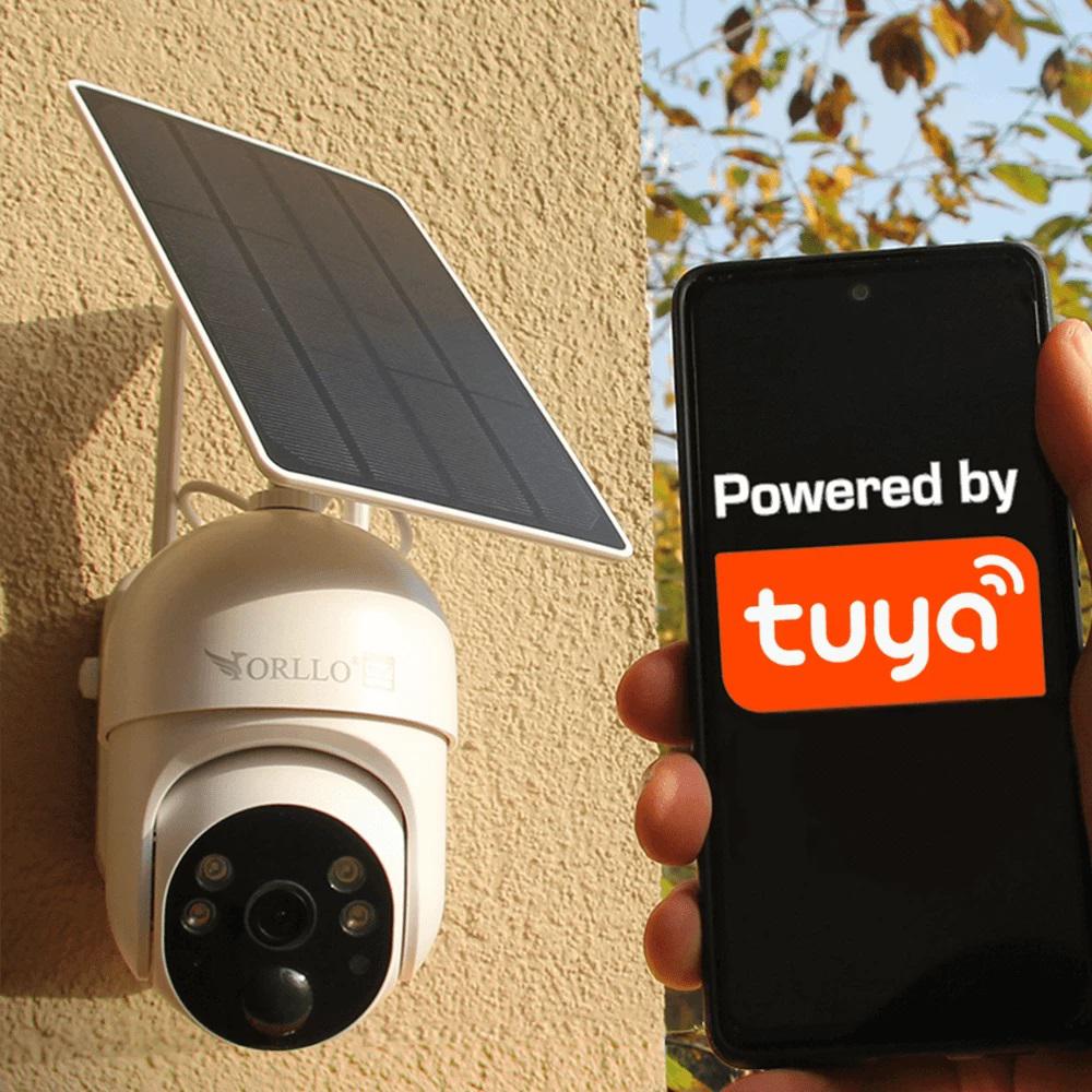 Kamera IP bezprzewodowa 4G LTE obrotowa z panelem solarnym Orllo TZ1 PRO-1575721