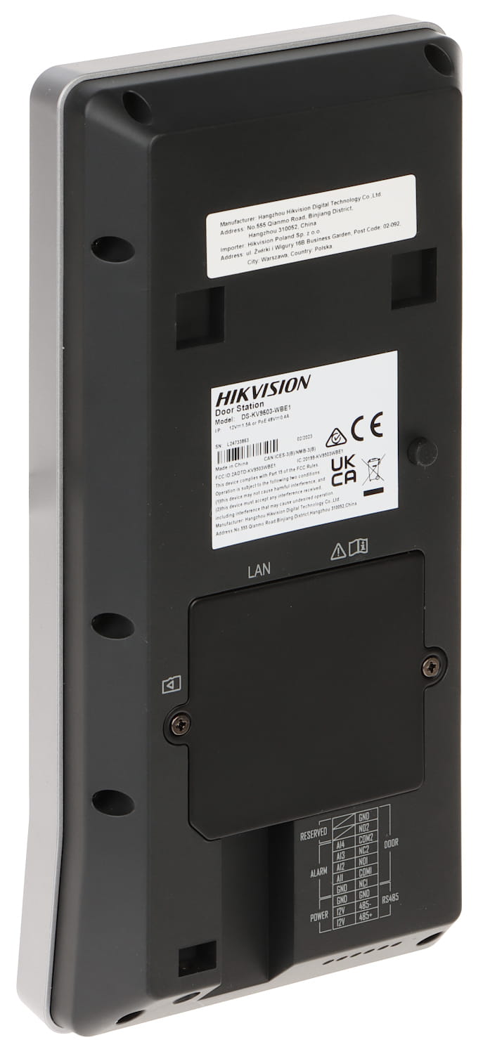 WIDEODOMOFON BEZPRZEWODOWY DS-KV9503-WBE1 Wi-Fi / IP Hikvision-1613160