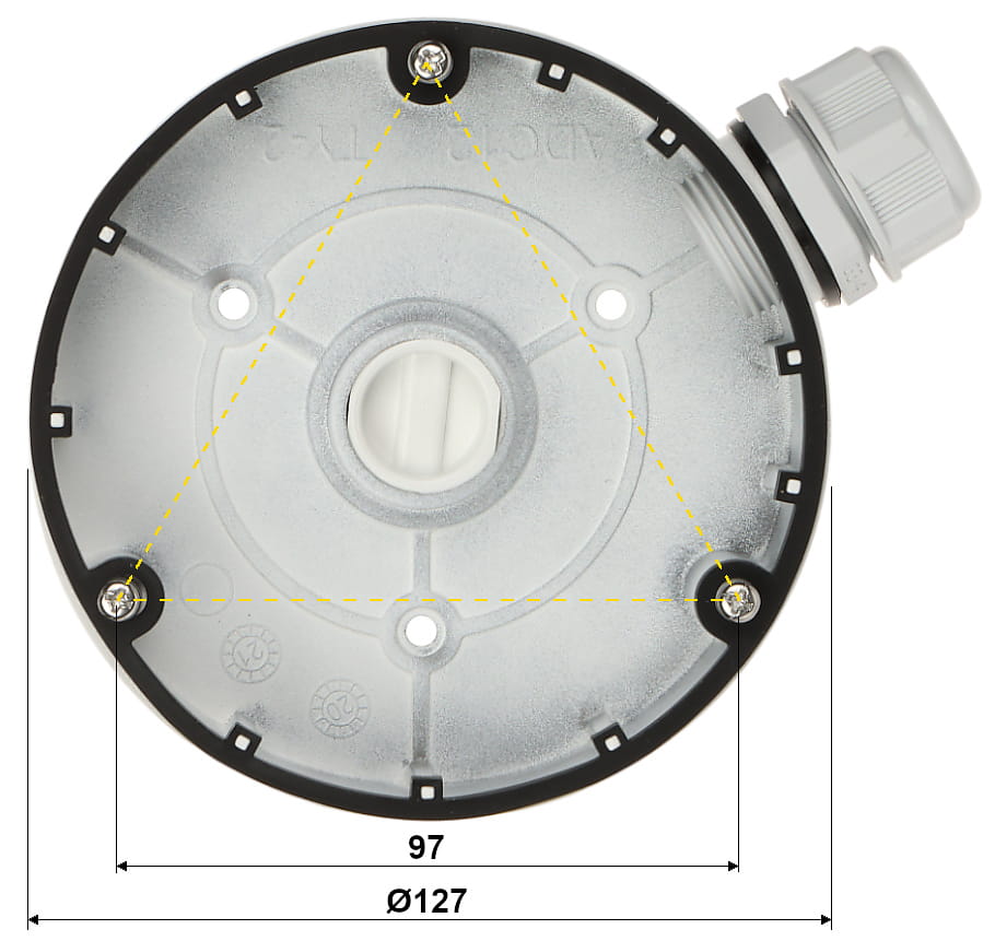 UCHWYT KAMERY DS-1280ZJ-DM8 Hikvision-1624680