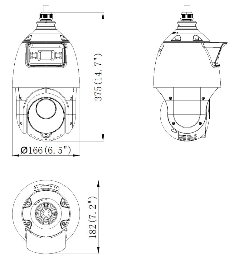 KAMERA IP SZYBKOOBROTOWA ZEWNĘTRZNA DS-2SE4C425MWG-E(14F0) TandemVu ColorVu - 3.7Mpx 4.8... 120mm Hikvision-1622846
