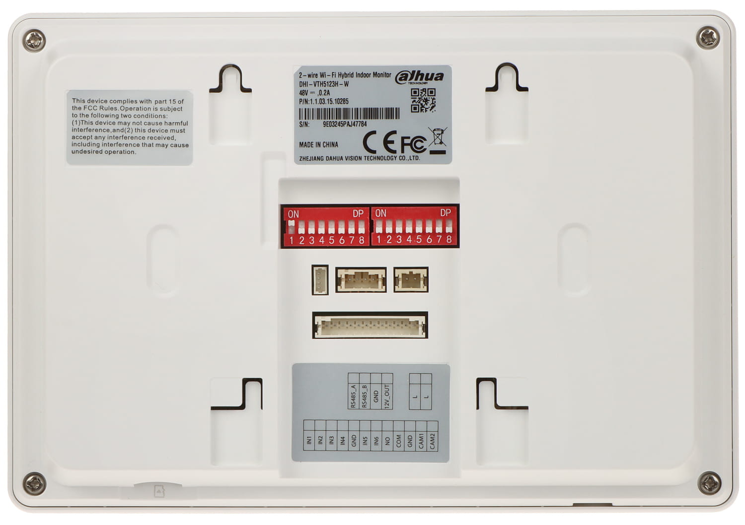ZESTAW WIDEODOMOFONOWY KTX01(F) Wi-Fi / 2-Wire DAHUA-1623903