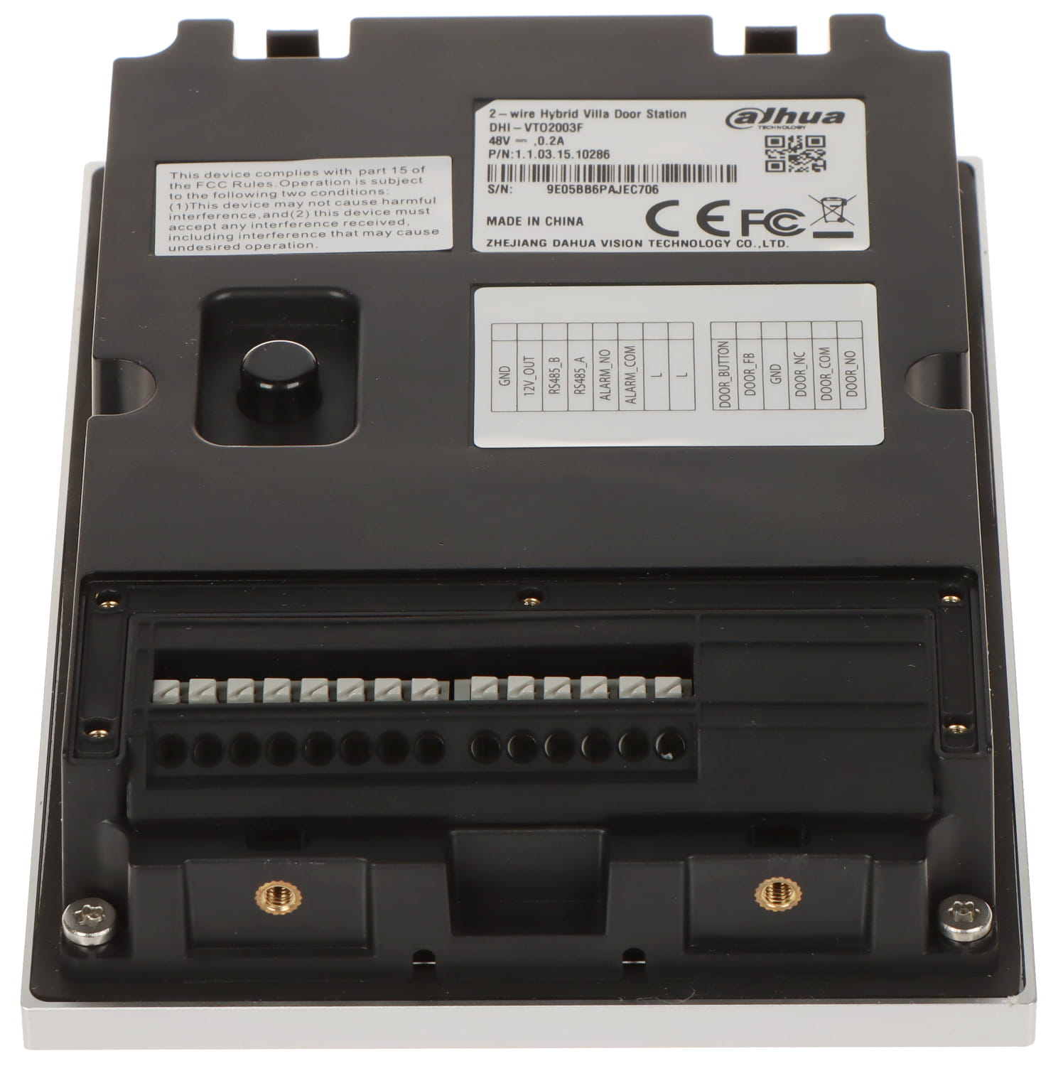 ZESTAW WIDEODOMOFONOWY KTX02(F) Wi-Fi / 2-Wire DAHUA-1623955
