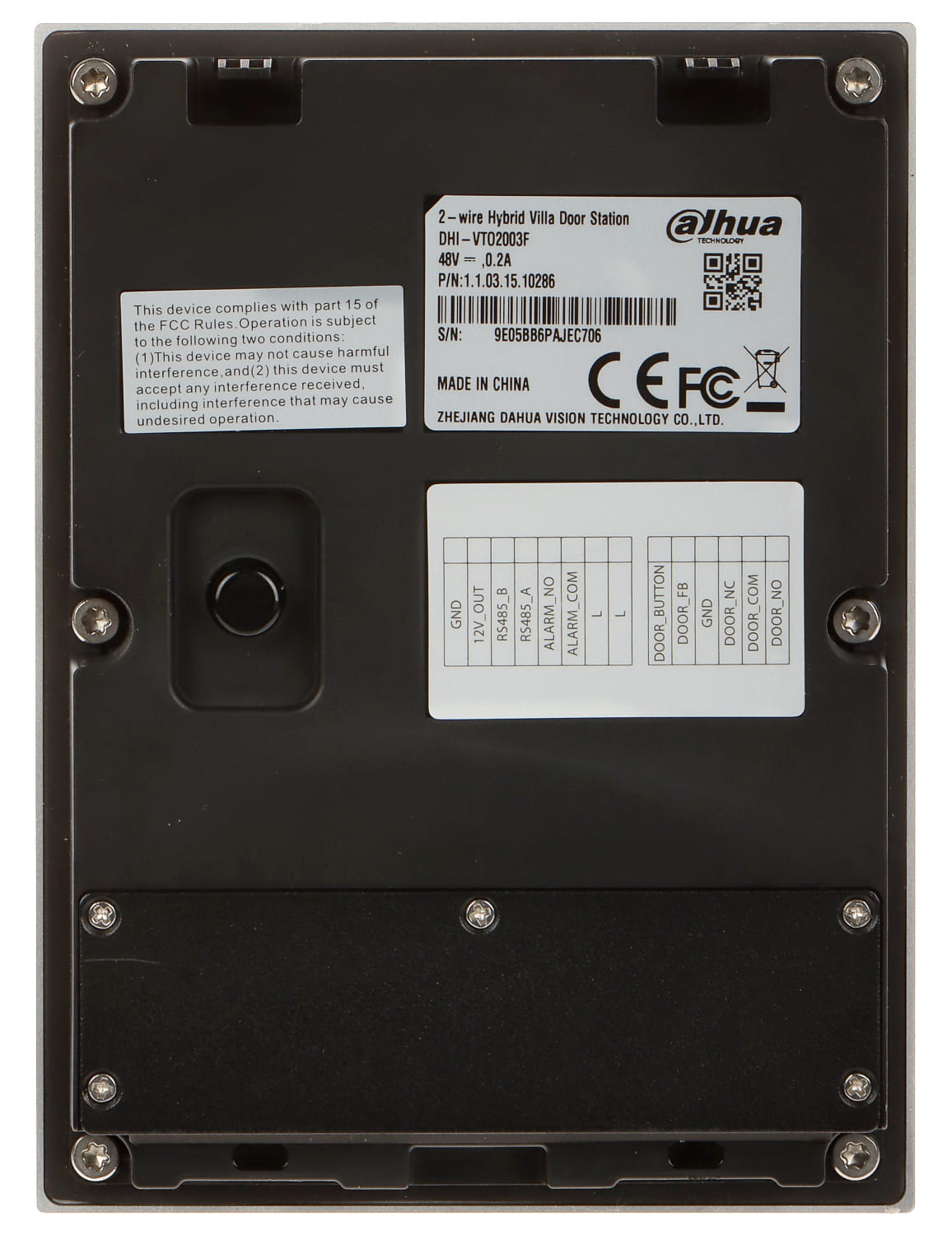 ZESTAW WIDEODOMOFONOWY KTX02(F) Wi-Fi / 2-Wire DAHUA-1623954