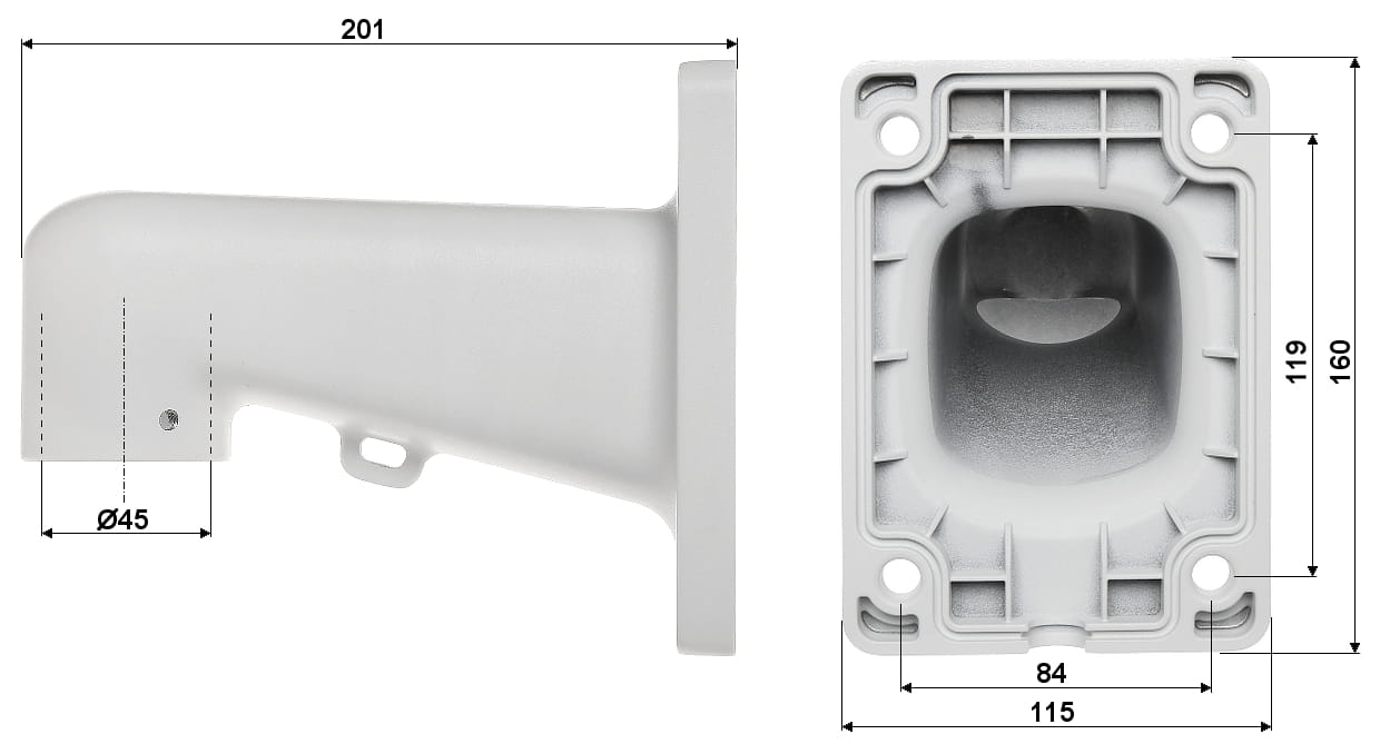 KAMERA AHD, HD-CVI, HD-TVI SZYBKOOBROTOWA ZEWNĘTRZNA SD49225DB-HC - 1080p 4.8... 120mm DAHUA-1624203