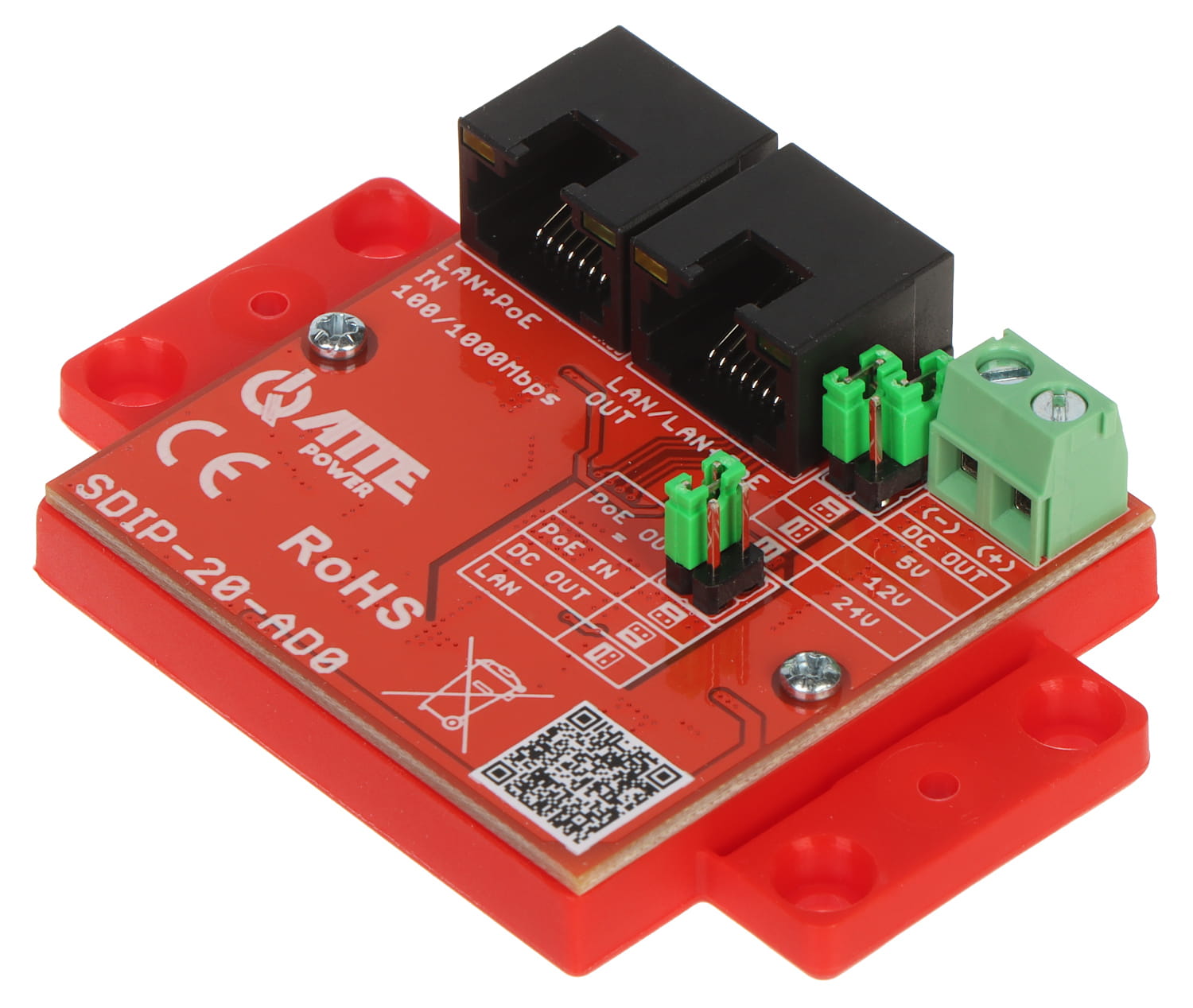 ADAPTER ZASILANIA POE SDIP-20-AD0 ATTE-1582412