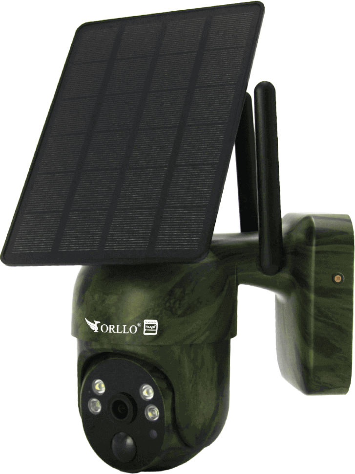 Kamera IP Orllo Bezprzewodowa 4G LTE Obrotowa z Panelem Solarnym ORLLO TZ1 MORO-1626604