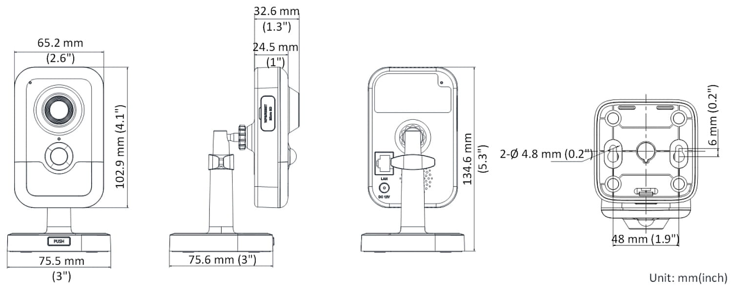 KAMERA IP DS-2CD2483G2-I(2.8MM) ACUSENSE - 8.3Mpx Hikvision-1650877