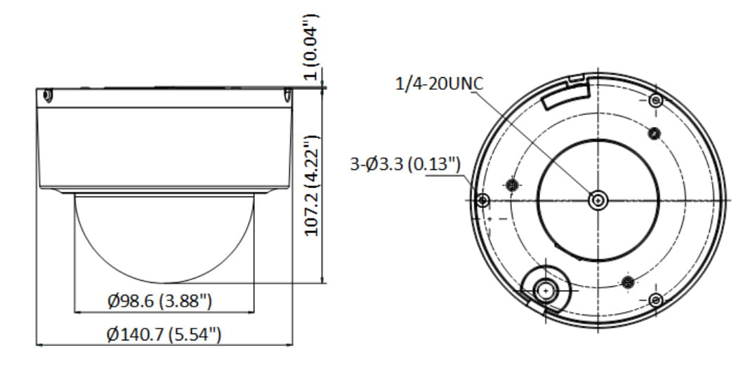 KAMERA IP SZYBKOOBROTOWA ZEWNĘTRZNA DS-2DE3404W-DE(T5) - 3.7Mpx 2.8- 12mm MOTOZOOM Hikvision-1650532