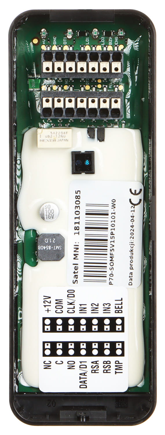 CZYTNIK ZBLIŻENIOWY Z KLAWIATURĄ SO-MF5-B SATEL-1672765