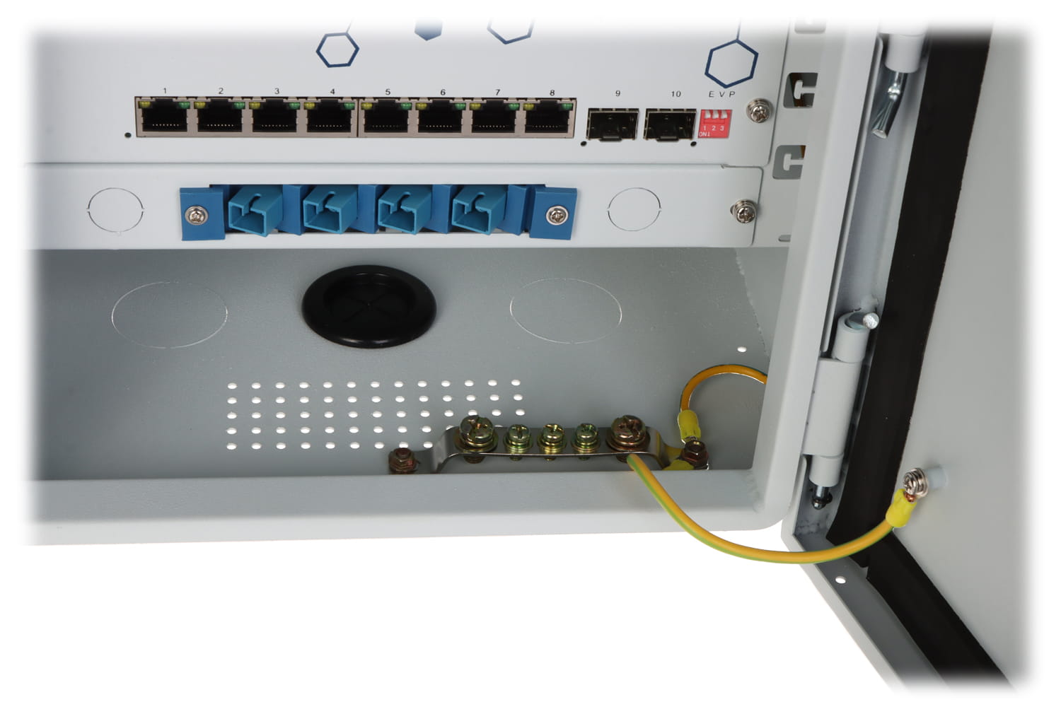ZEWNĘTRZNY PUNKT DYSTRYBUCJI KAMER EXPERT-POE/OTD-82GSFP 8 PoE + 2 x SFP-1648242