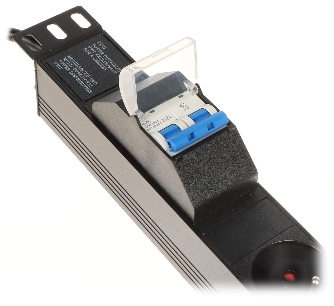 LISTWA ZASILAJĄCA PD-6/R-2P 1.8m-1623450