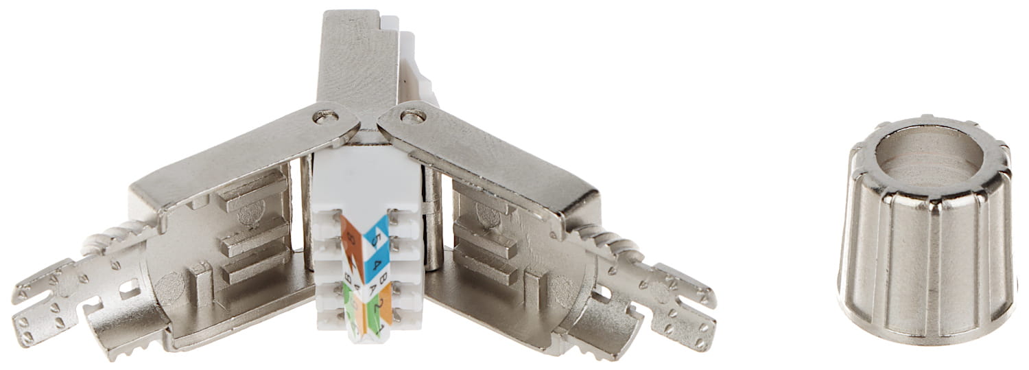 WTYK MODULARNY EKRANOWANY RJ45/FTP8-HAND-1446101