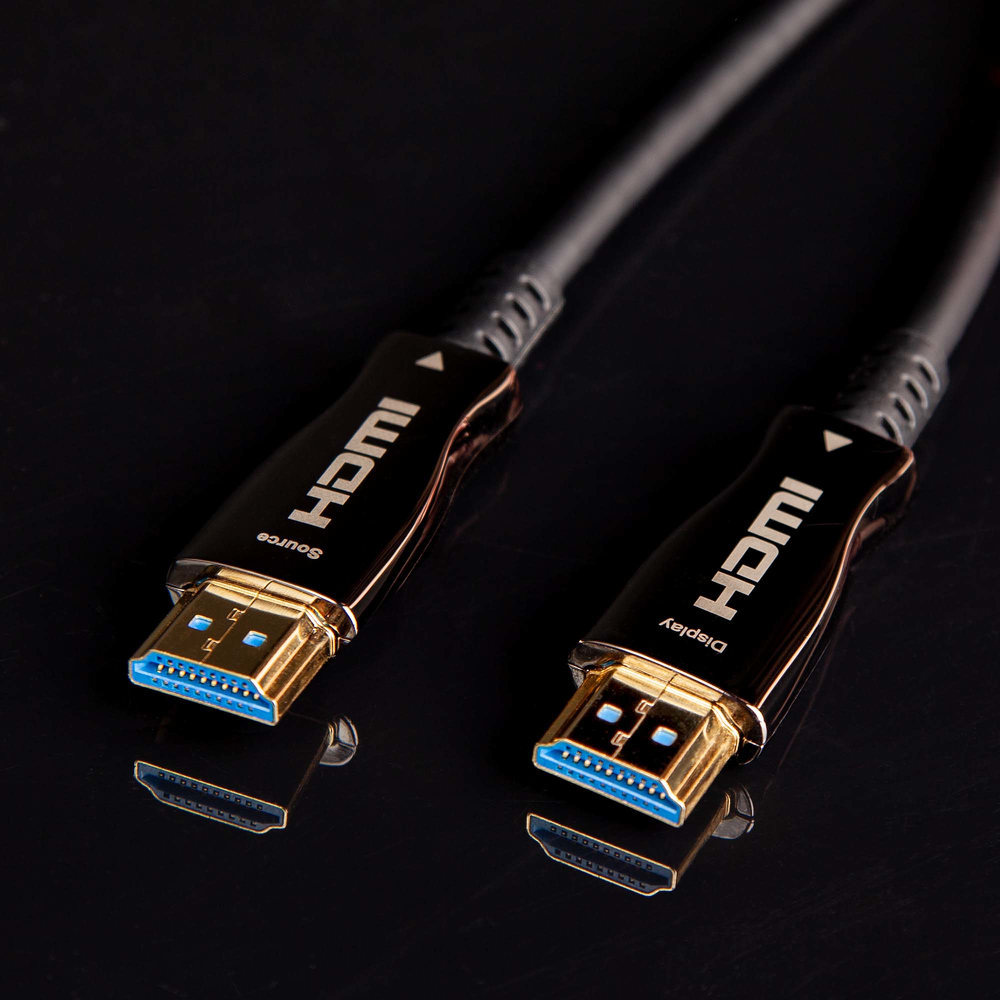 Claroc Kabel optyczny HDMI 2.0 AOC 4K@60Hz 50 m-1637562