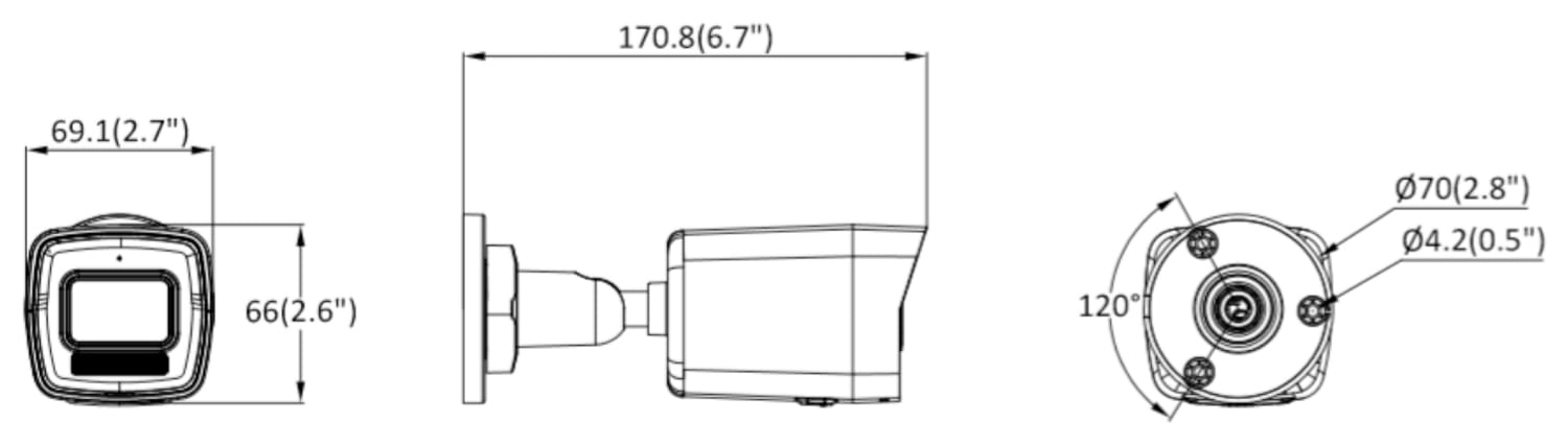 KAMERA IP DS-2CD1063G2-LIU(2.8MM)PL ColorVu - 6Mpx Hikvision-1677492