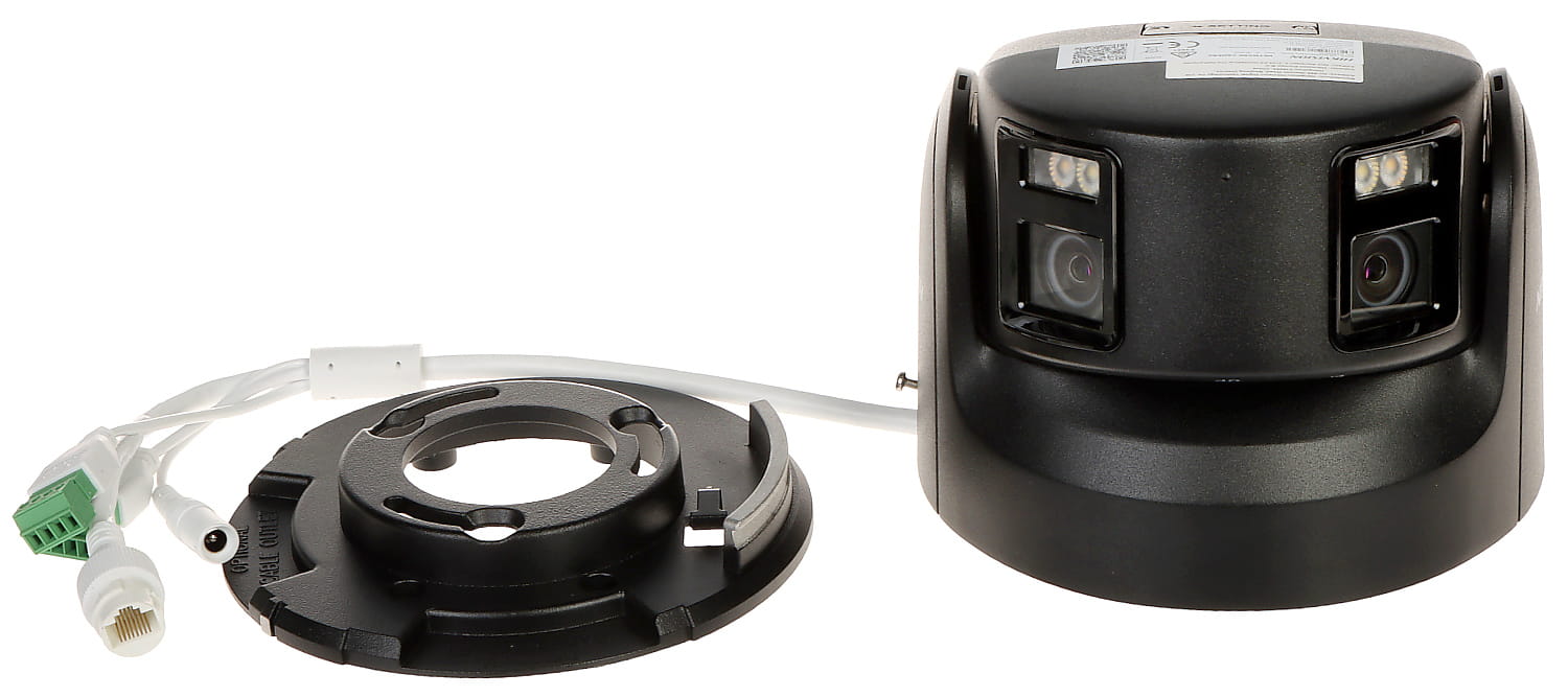 KAMERA IP DS-2CD2387G2P-LSU/SL(4MM)(C)BLACK PANORAMICZNA ColorVu - 7.4Mpx 2x 4mm Hikvision-1688747
